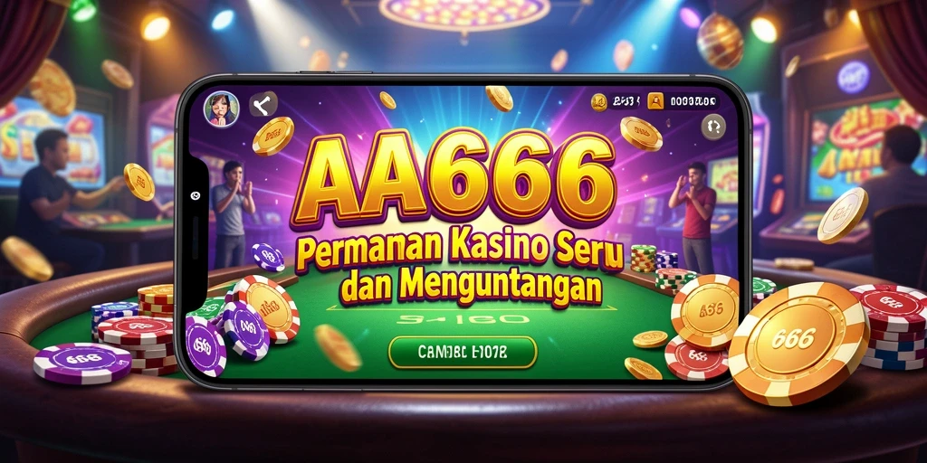 Tampilan menakjubkan dari gameplay AA666 yang penuh aksi Kasino.