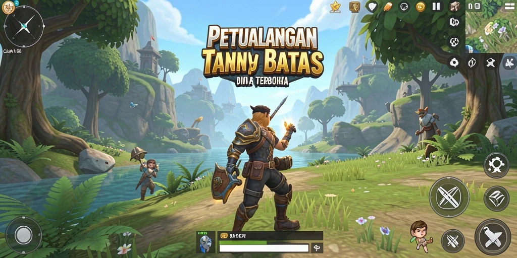Gameplay seru dengan eksplorasi dunia terbuka yang menakjubkan.