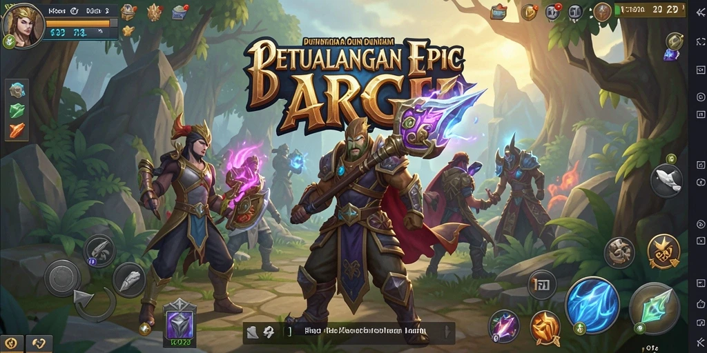Gameplay mendebarkan dari F32 dengan grafik ARPG yang menawan.