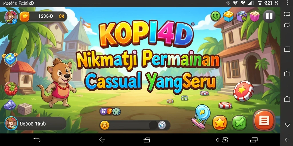 Tampilan menarik dari gameplay KOPI4D yang seru.