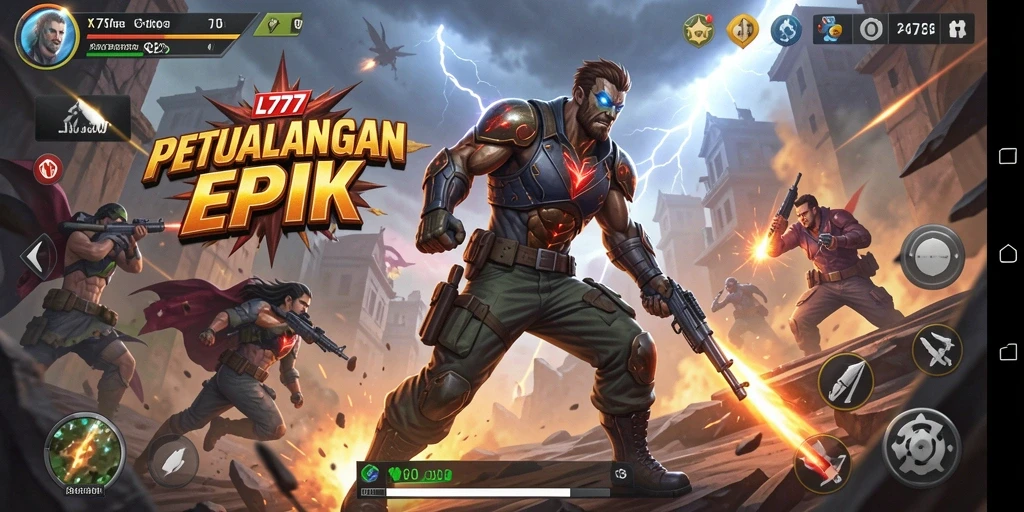 Gameplay epik L777 yang penuh aksi dan tantangan.