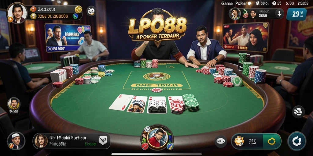Gameplay seru LPO88 dengan turnamen poker yang menantang.
