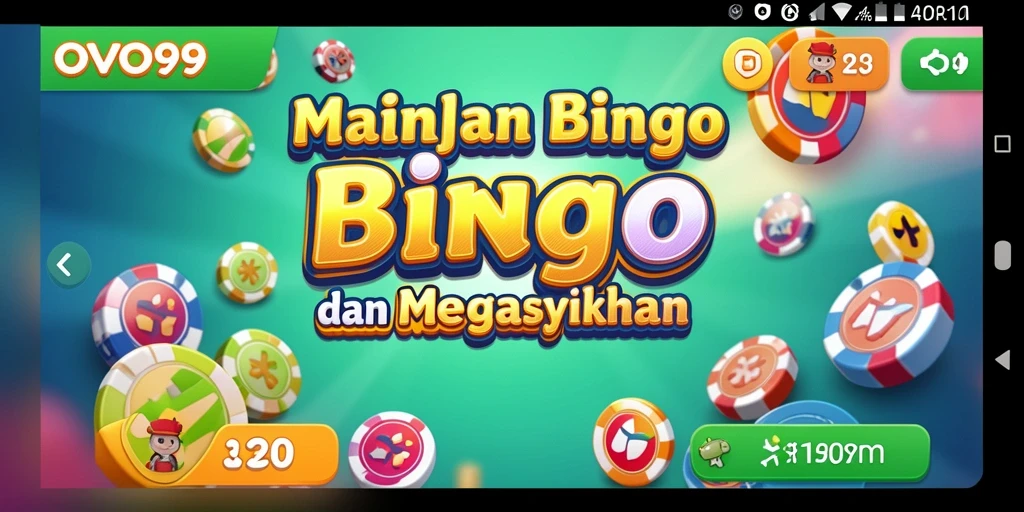 Tampilan gameplay seru OVO99 saat bermain Bingo.