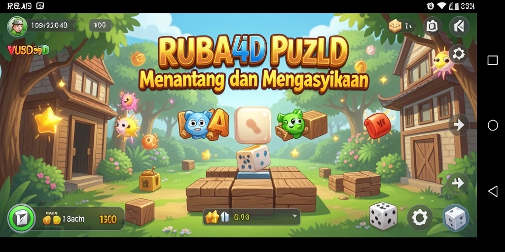Screenshot utama RUBAH4D menampilkan momen gameplay Puzzle yang seru.