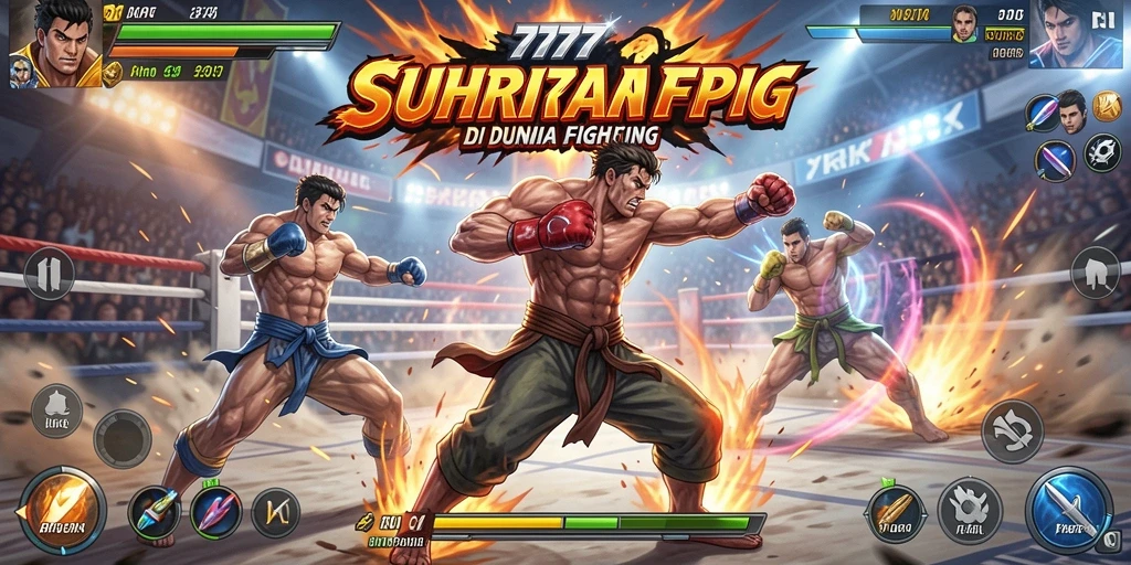 Gameplay Fighting yang intens dan mendebarkan di SUHU777.
