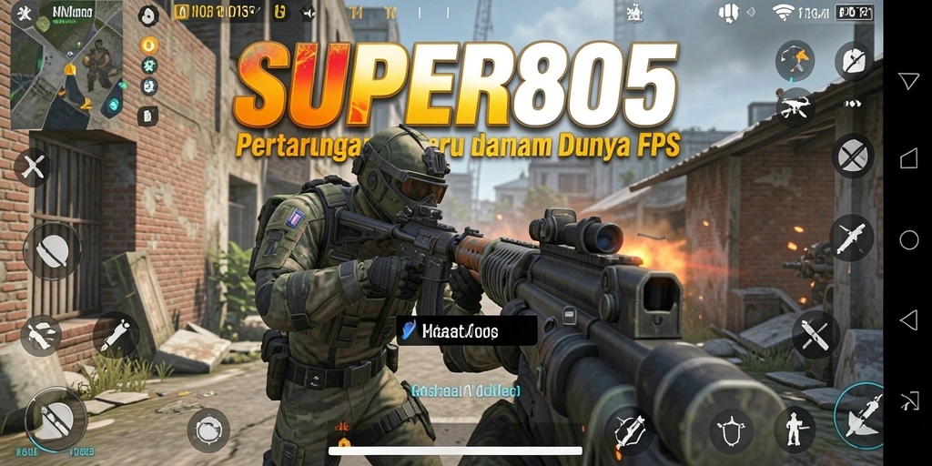 Gameplay intens dengan aksi tembak-menembak yang menegangkan.
